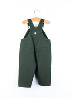 Carhartt Forest Green Canvas Dungarees - NEW WITH TAGS - Age 6 months