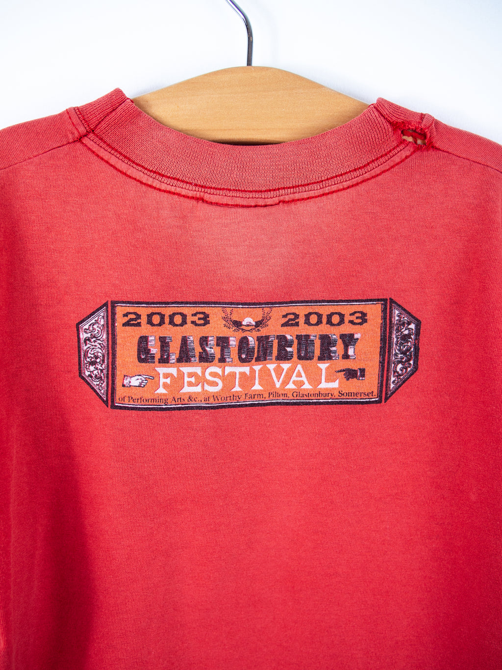 Glastonbury 2003 T-Shirt - Age 3-4 years