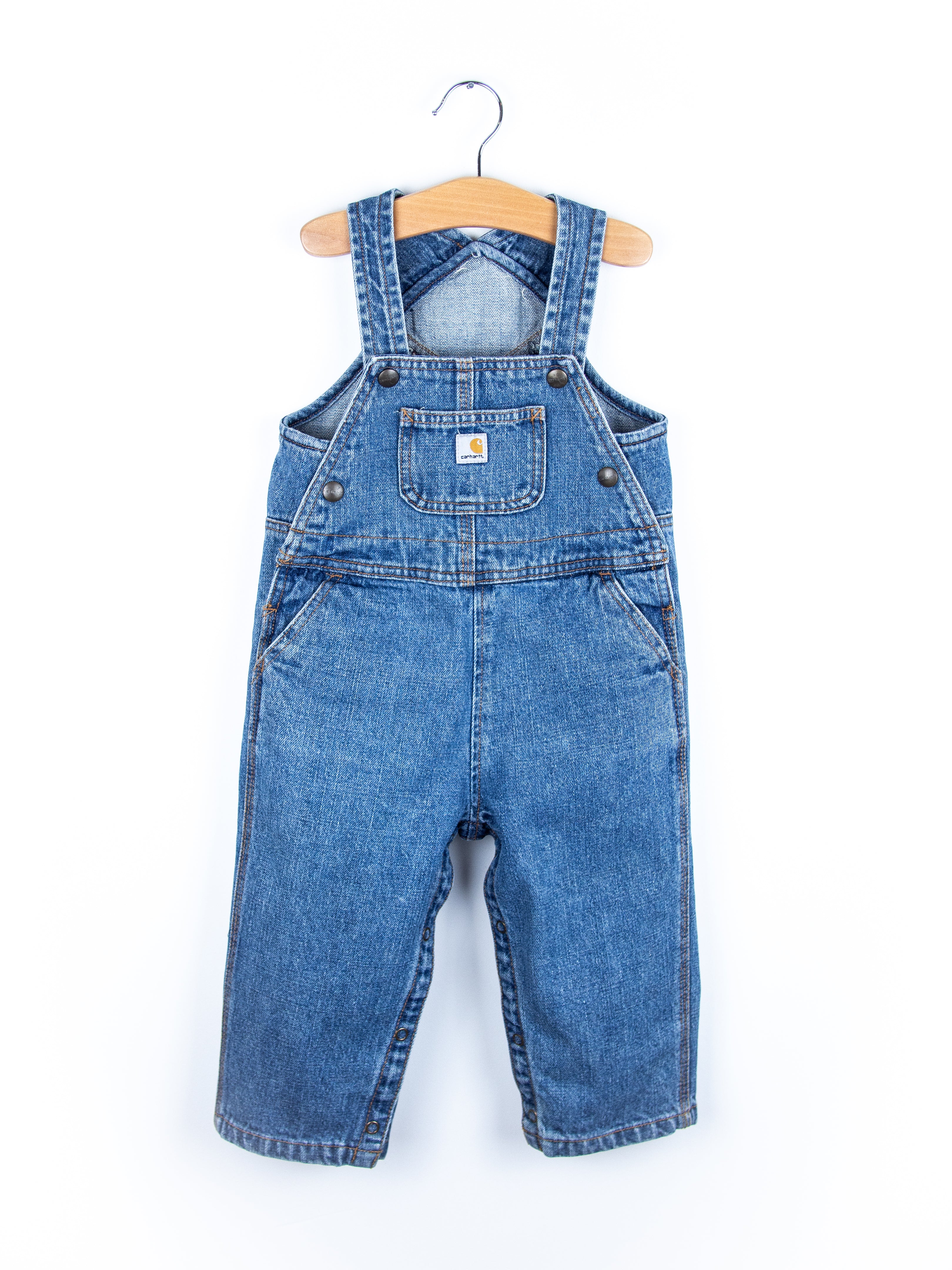 Carhartt Denim Dungarees - Age 18-24 months