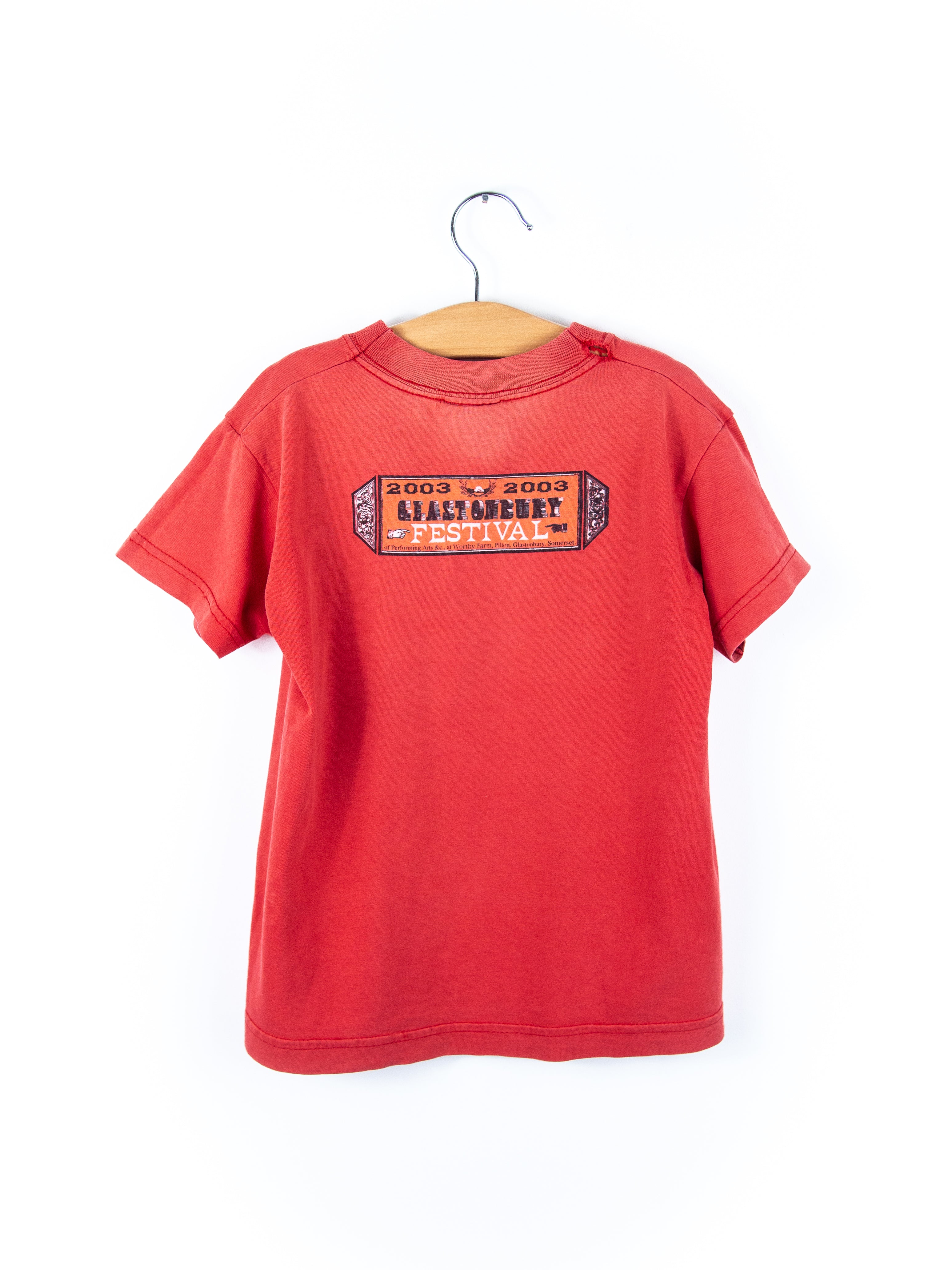Glastonbury 2003 T-Shirt - Age 3-4 years
