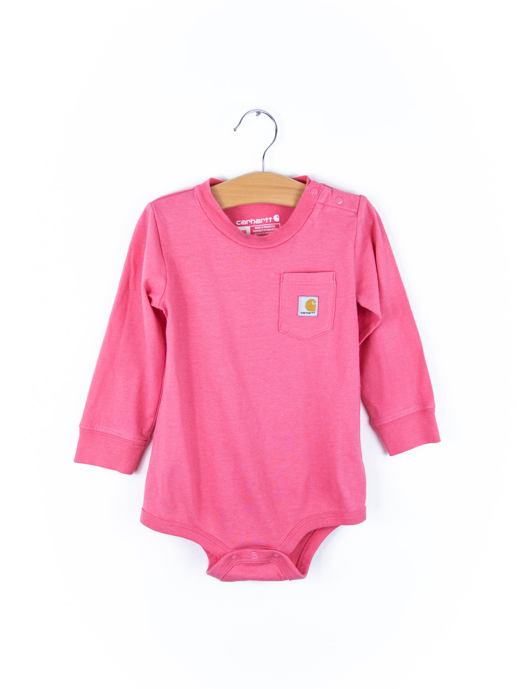 Carhartt Pink Baby Grow - Age 18 months