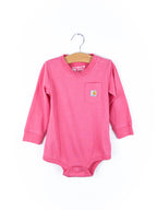 Carhartt Pink Baby Grow - Age 18 months