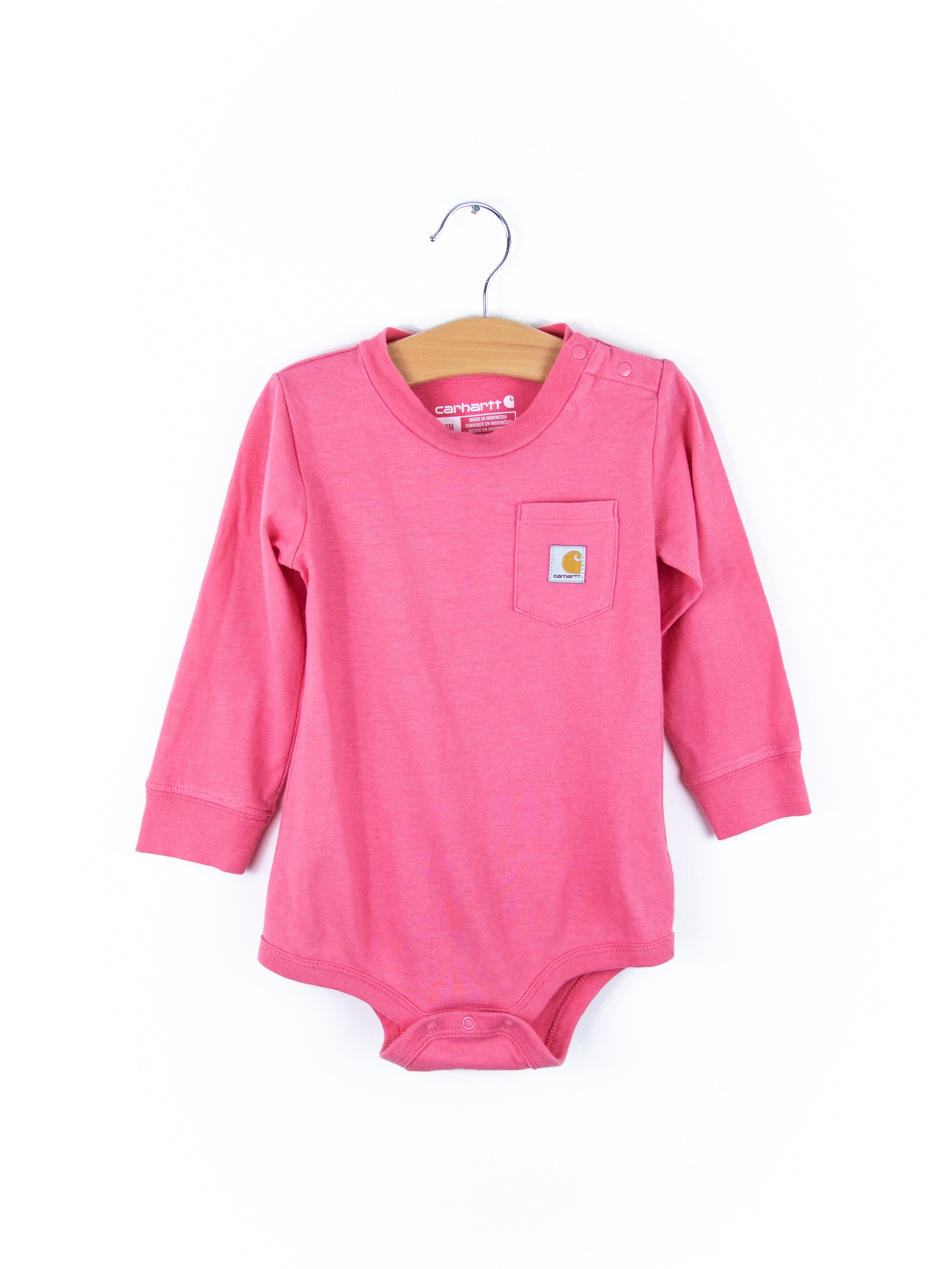 Carhartt Pink Baby Grow - Age 18 months