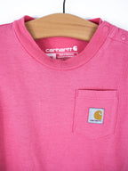 Carhartt Pink Baby Grow - Age 18 months