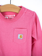 Carhartt Pink Baby Grow - Age 18 months