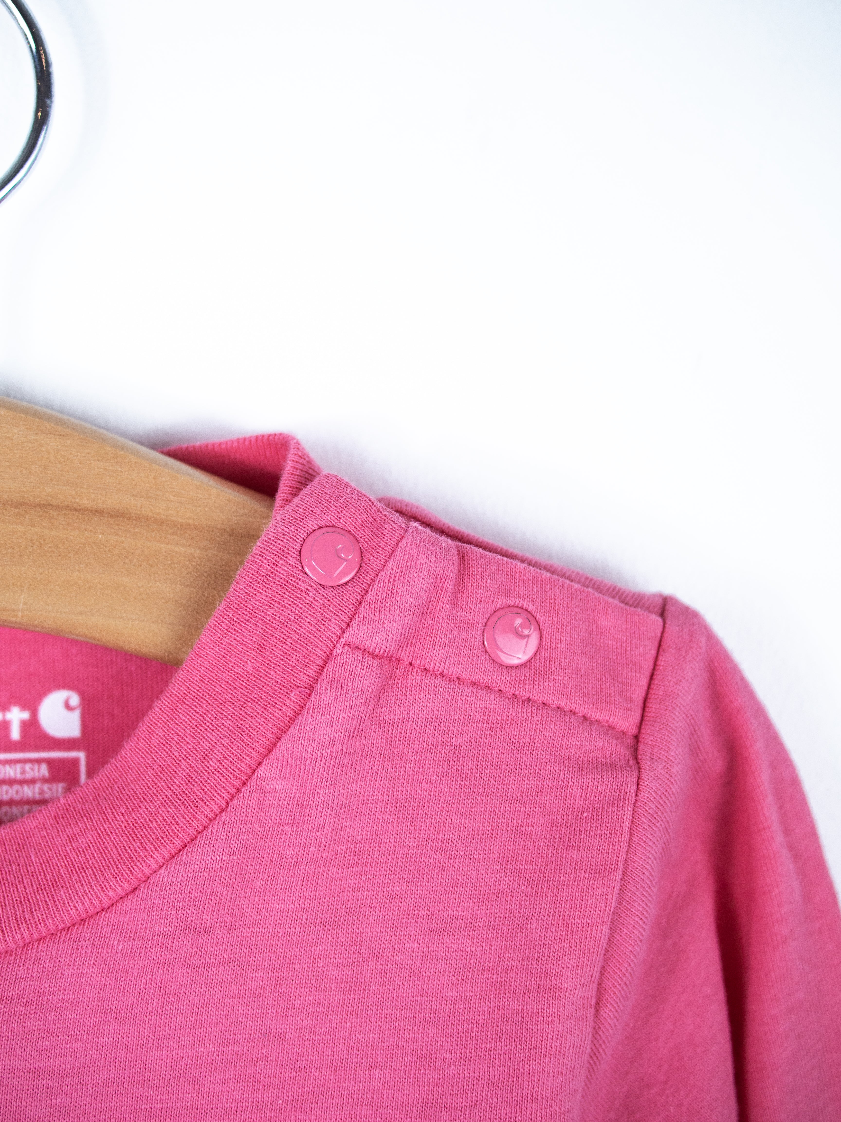 Carhartt Pink Baby Grow - Age 18 months