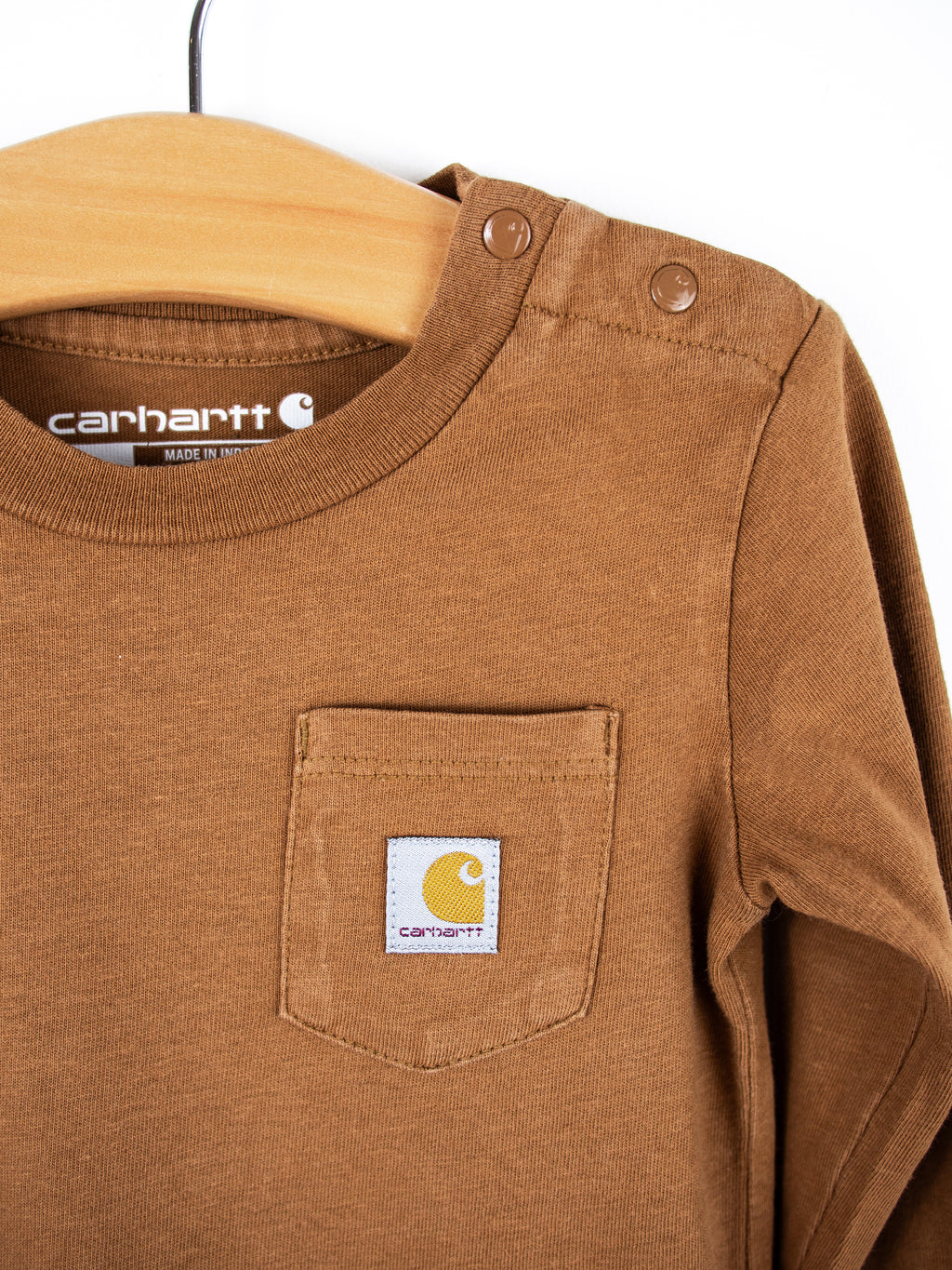 Carhartt Brown Baby Grow - Age 18 months