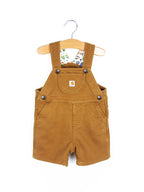 Carhartt Brown Jersey Dungaree Shorties
