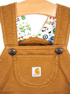 Carhartt Brown Jersey Dungaree Shorties