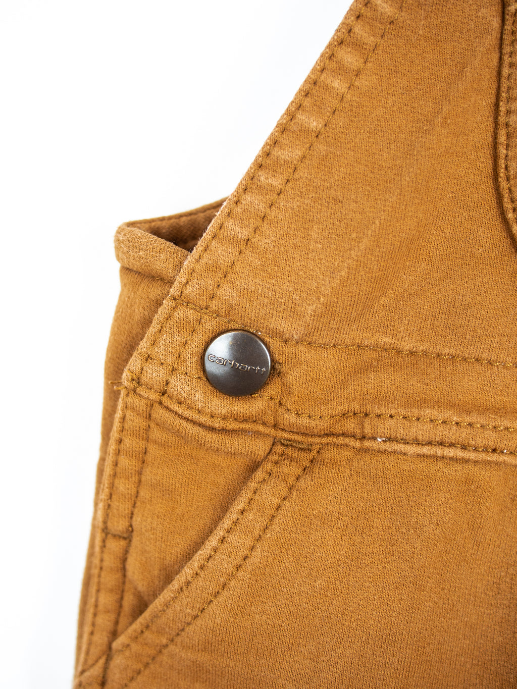 Carhartt Brown Jersey Dungaree Shorties