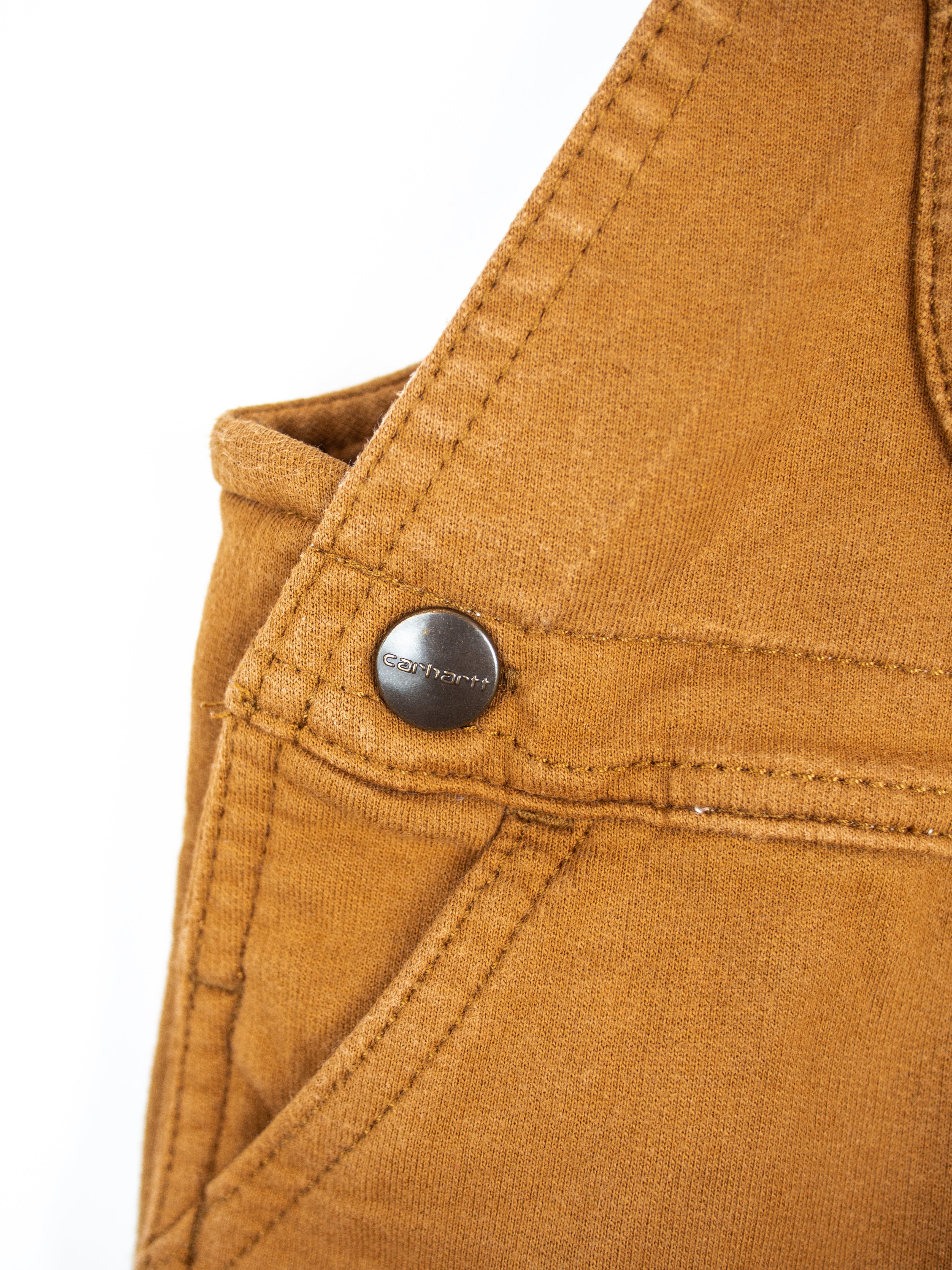 Carhartt Brown Jersey Dungaree Shorties