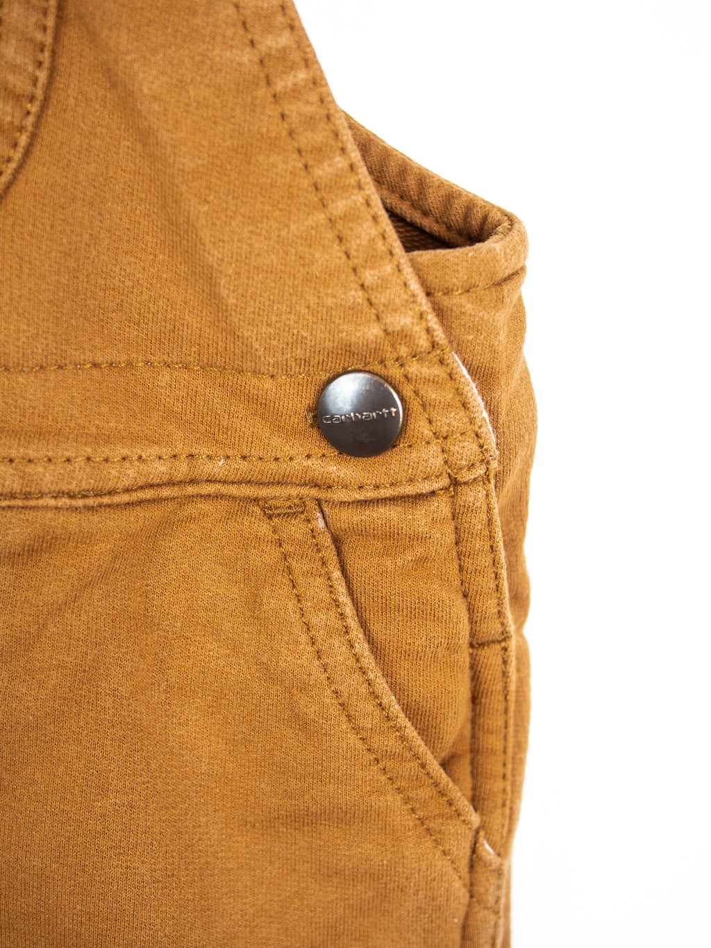 Carhartt Brown Jersey Dungaree Shorties