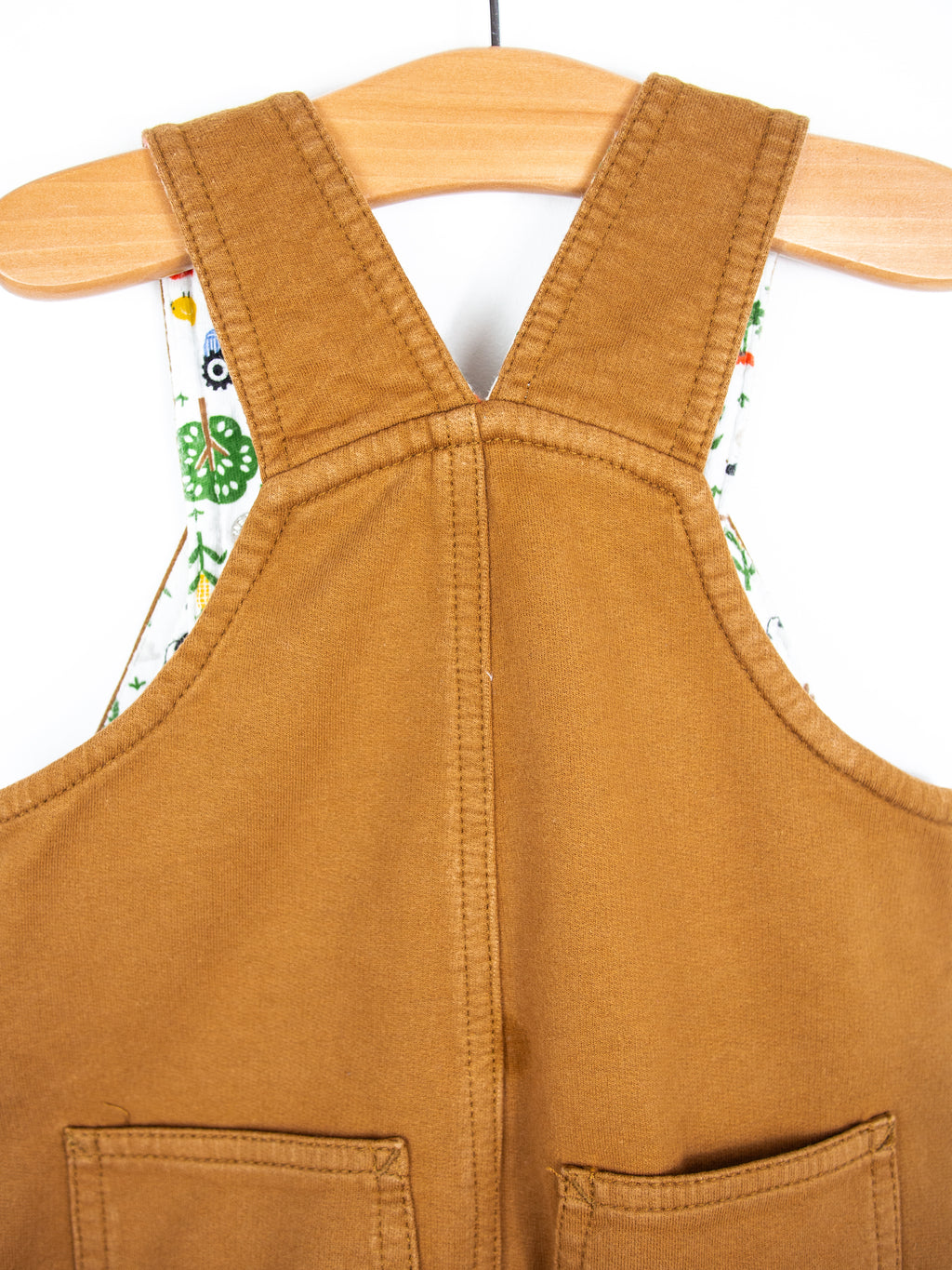Carhartt Brown Jersey Dungaree Shorties