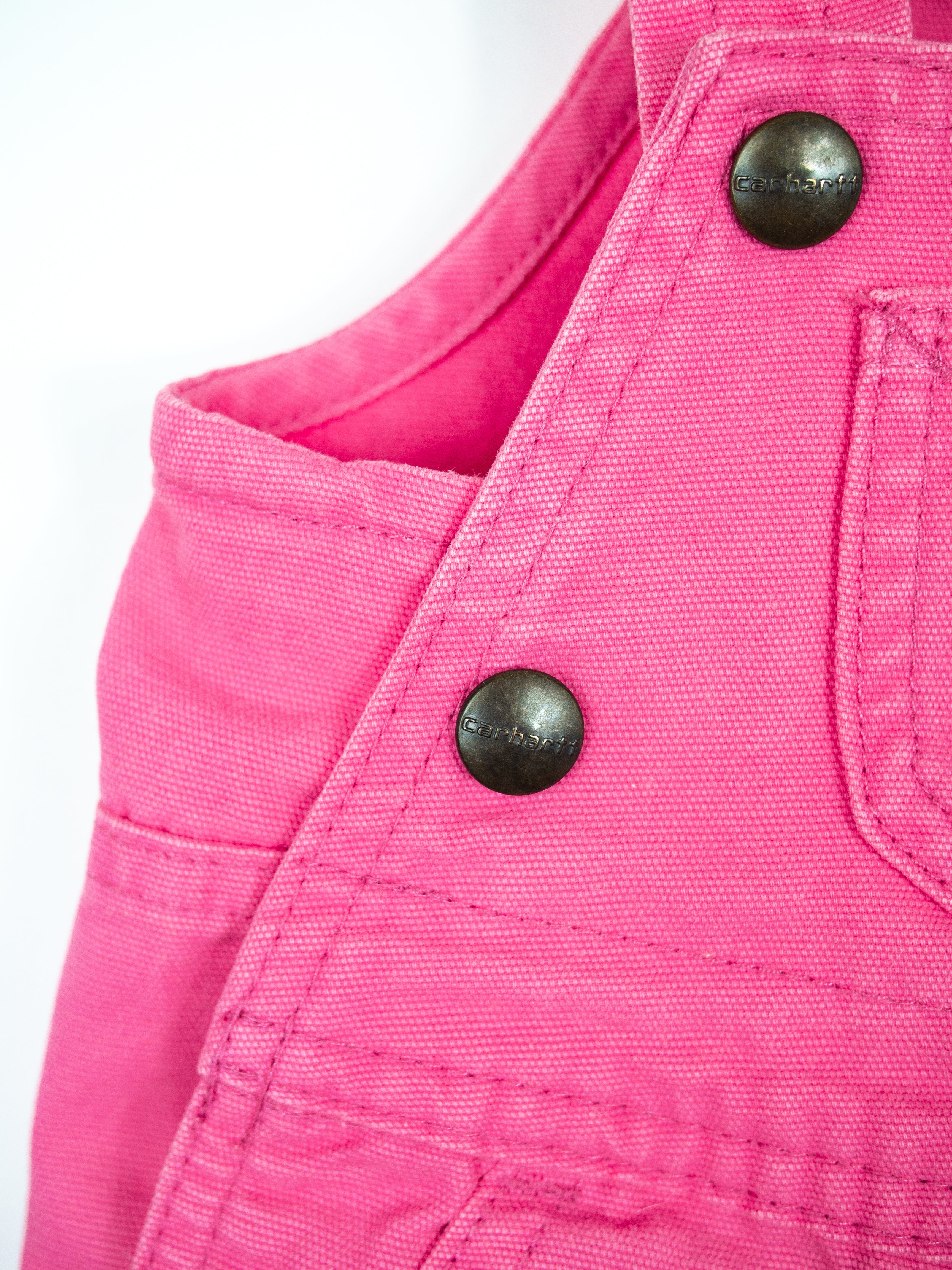 Carhartt Pink Floral Dungarees - Age 3 months