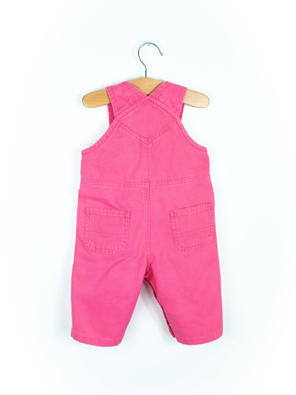 Carhartt Pink Floral Dungarees - Age 3 months