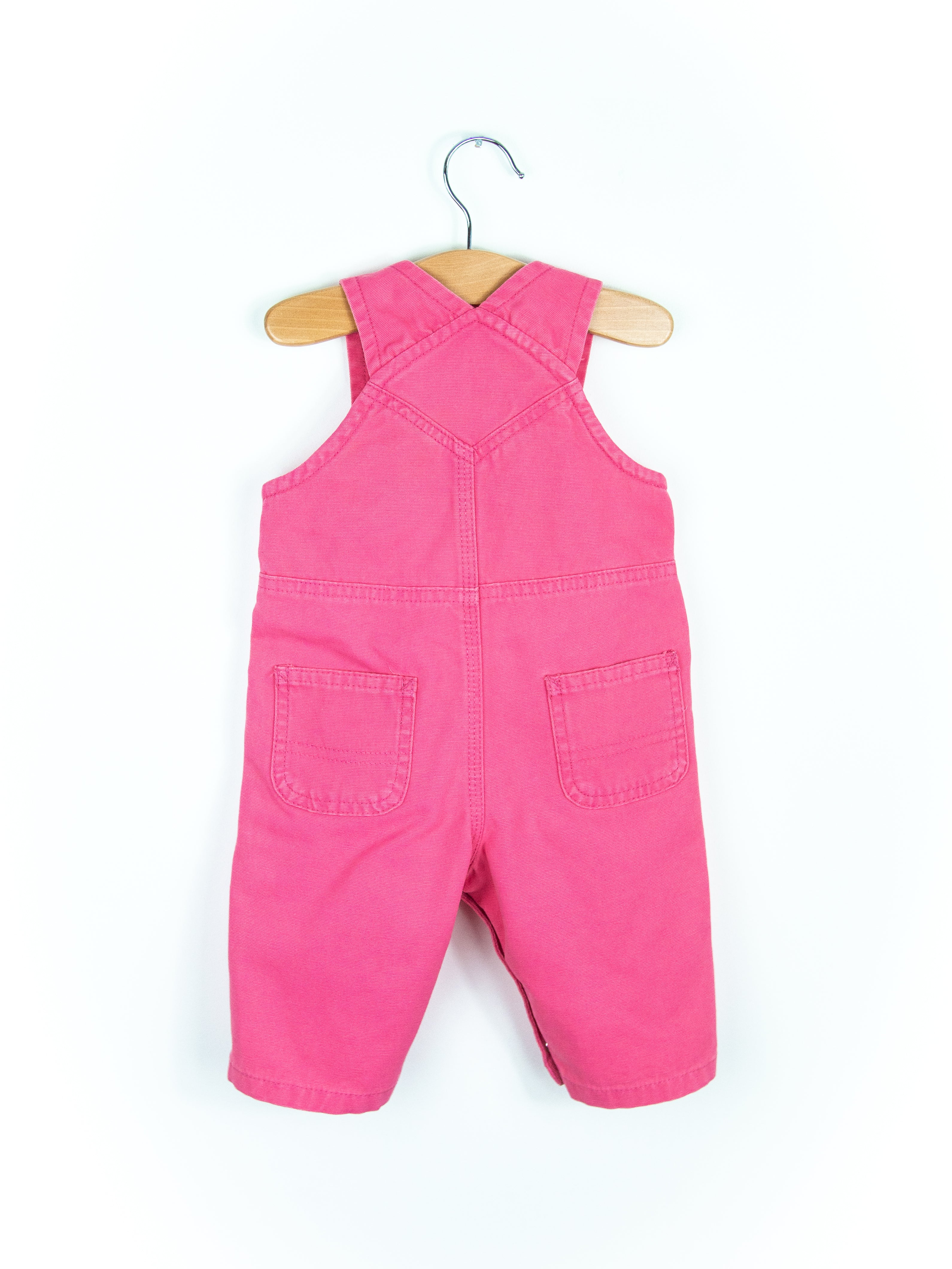 Carhartt Pink Floral Dungarees - Age 3 months