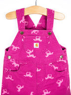 Carhartt Pink Horse Dungarees - Age 18 months