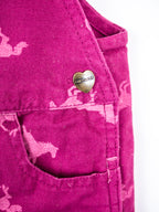Carhartt Pink Horse Dungarees - Age 18 months