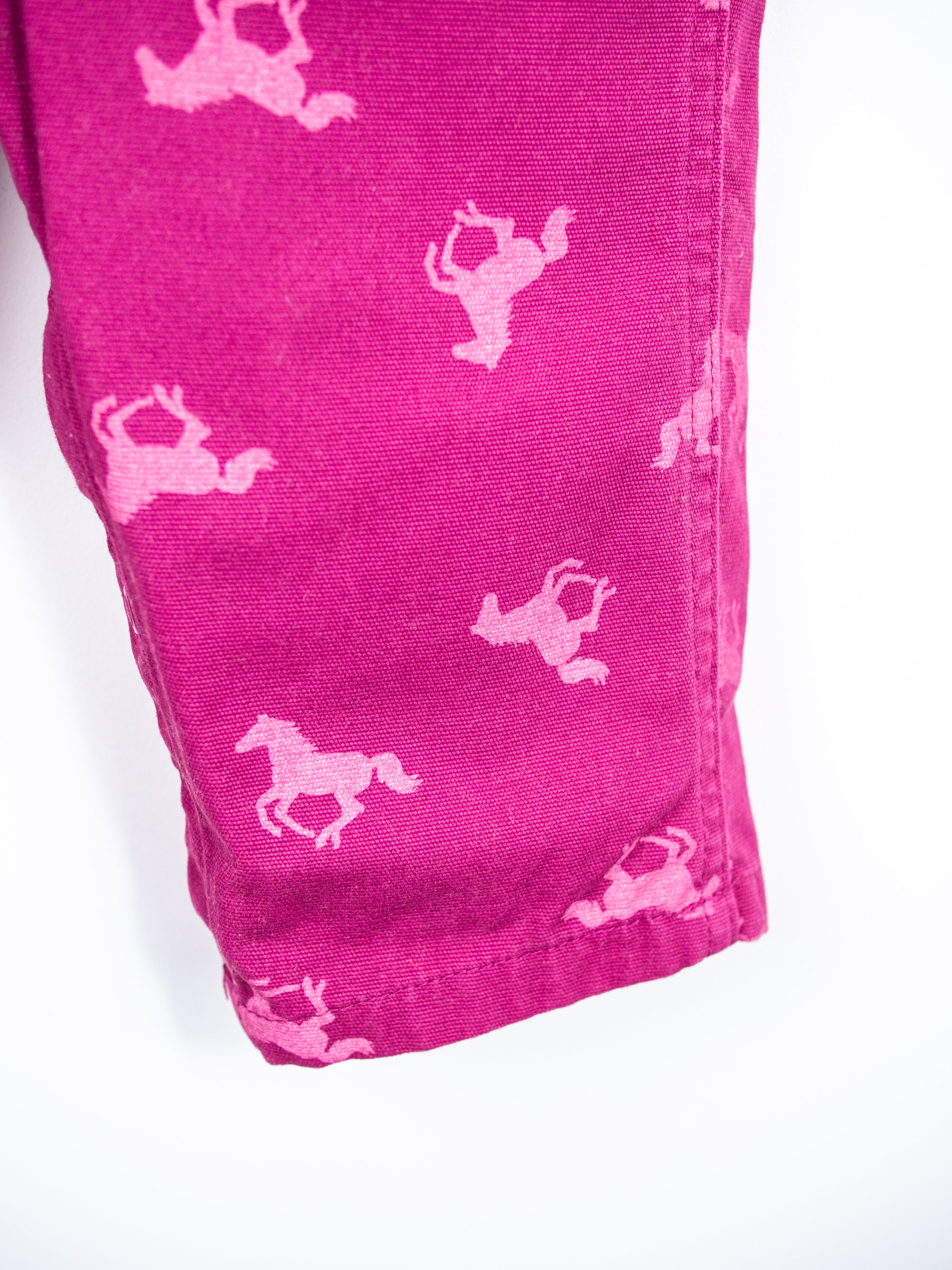 Carhartt Pink Horse Dungarees - Age 18 months