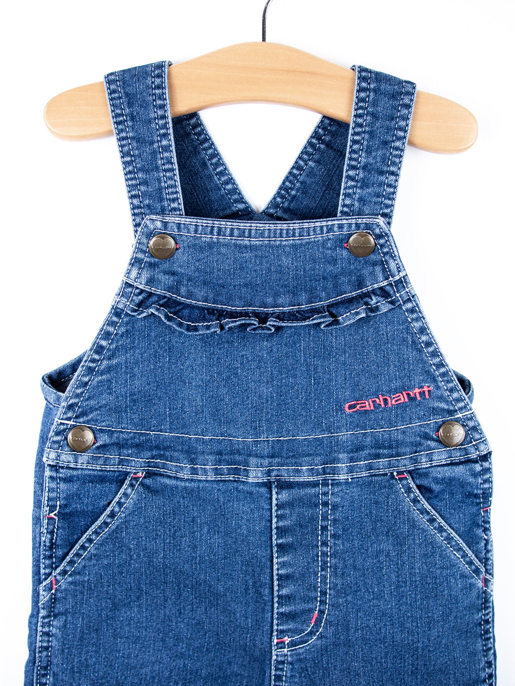 Carhartt Frill Denim Dungarees - Age 9-12 months