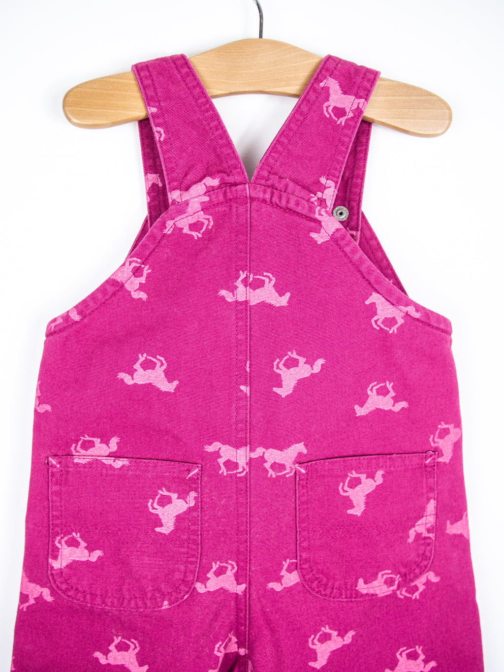 Carhartt Pink Horse Dungarees - Age 18 months
