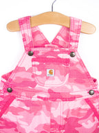 Carhartt Pink Camouflage Dungarees - Age 18 months
