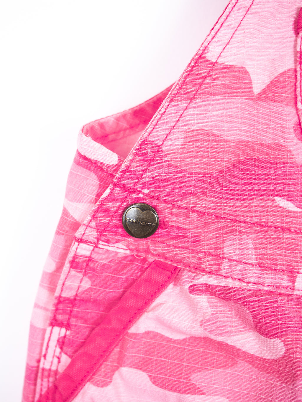 Carhartt Pink Camouflage Dungarees - Age 18 months