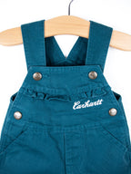 Carhartt Teal Frill Dungarees - Age 0-3 months