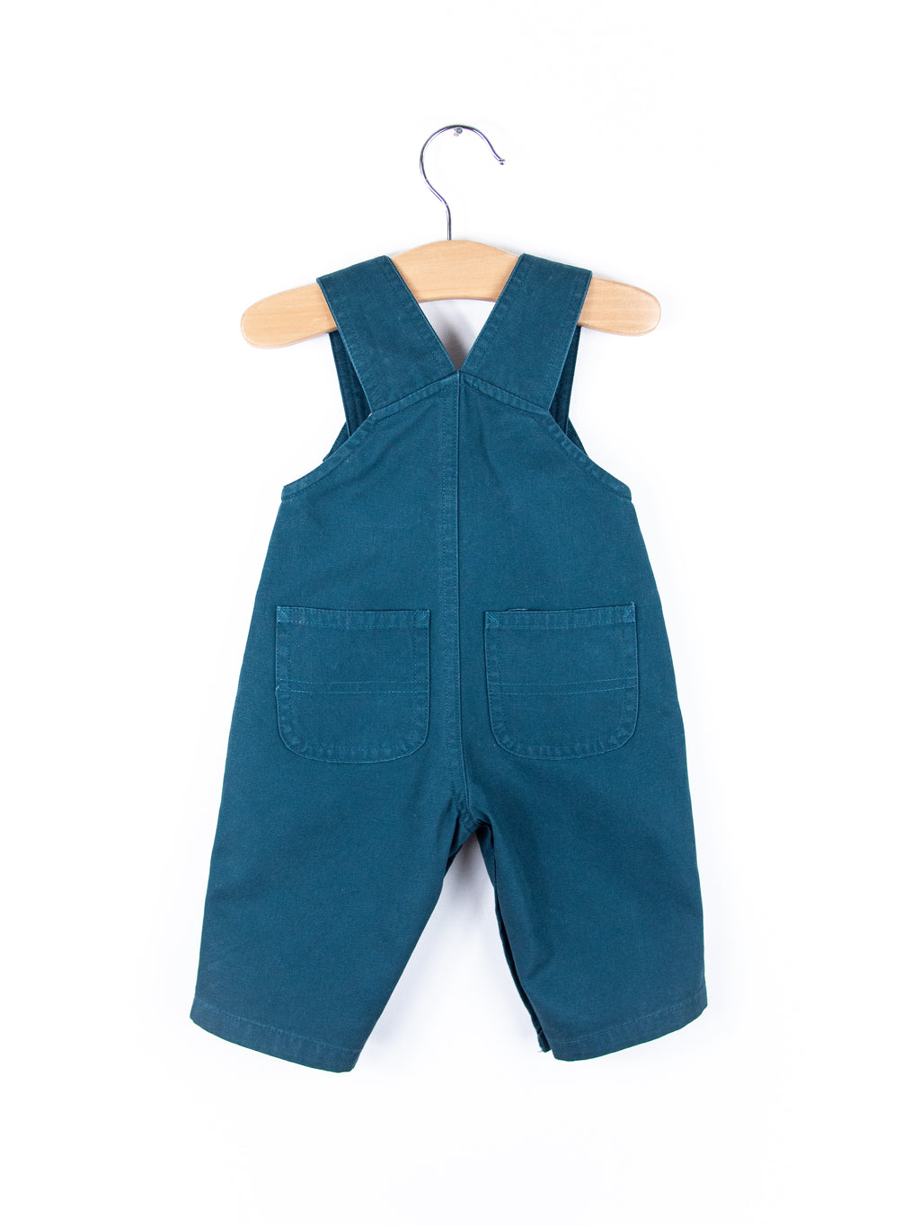 Carhartt Teal Frill Dungarees - Age 0-3 months