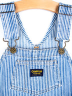 Osh Kosh Hickory Stripe Dungaree Shorties - Age 4-5 years