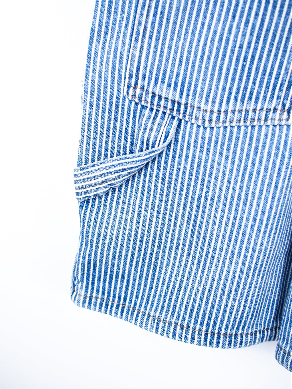 Osh Kosh Hickory Stripe Dungaree Shorties - Age 4-5 years