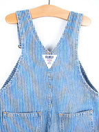 Osh Kosh Hickory Stripe Dungaree Shorties - Age 4-5 years