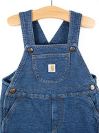 Carhartt Denim Look Jersey Dungaree Shorties - Age 24 months