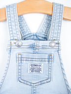 Levi's Light Denim Dungaree Romper - Age 9-12 months