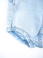 Levi's Light Denim Dungaree Romper - Age 9-12 months
