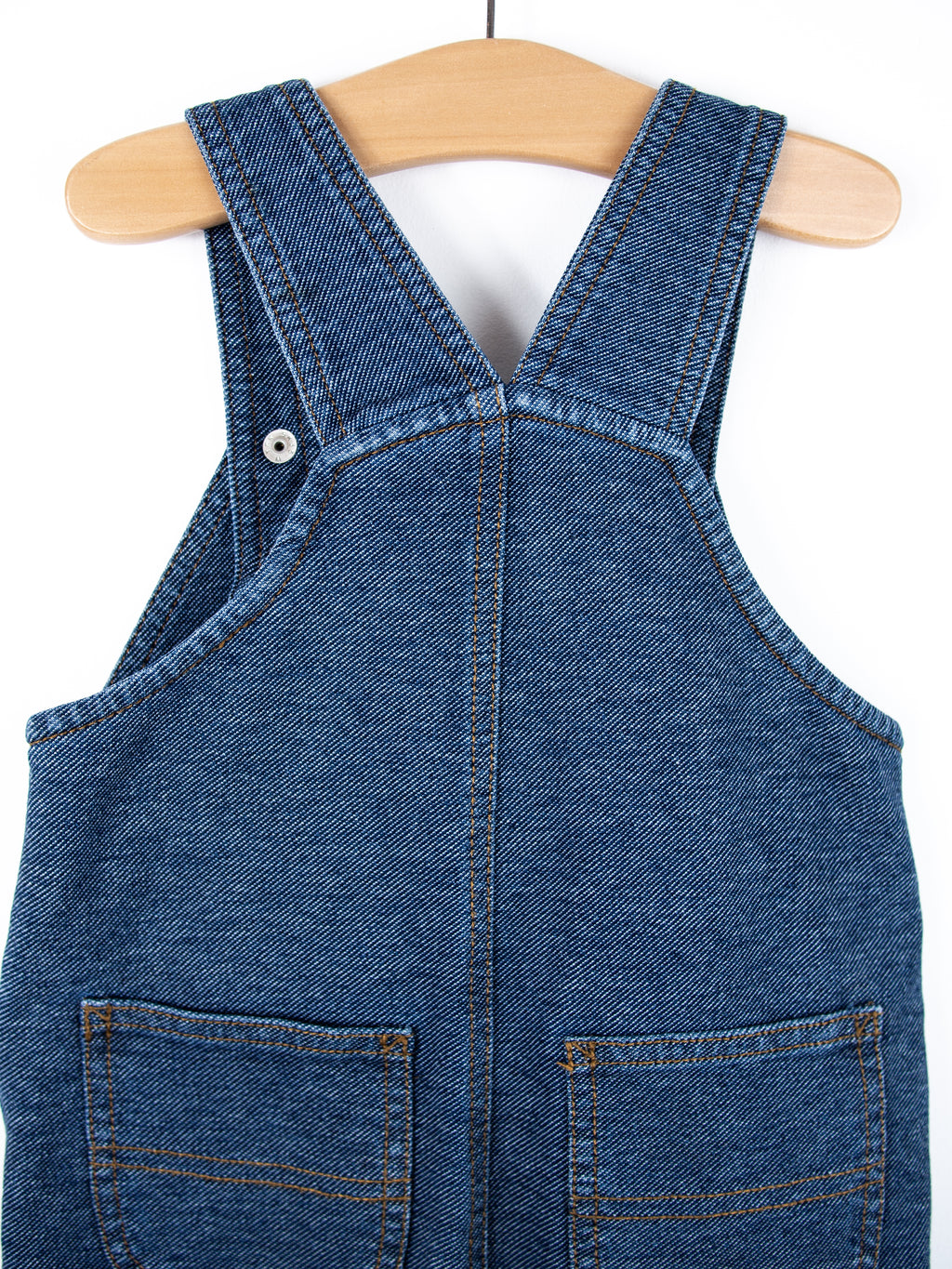 Carhartt Denim Look Jersey Dungaree Shorties - Age 24 months