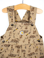 Carhartt Rowing Boat Dungaree Shorties - Age 2 years