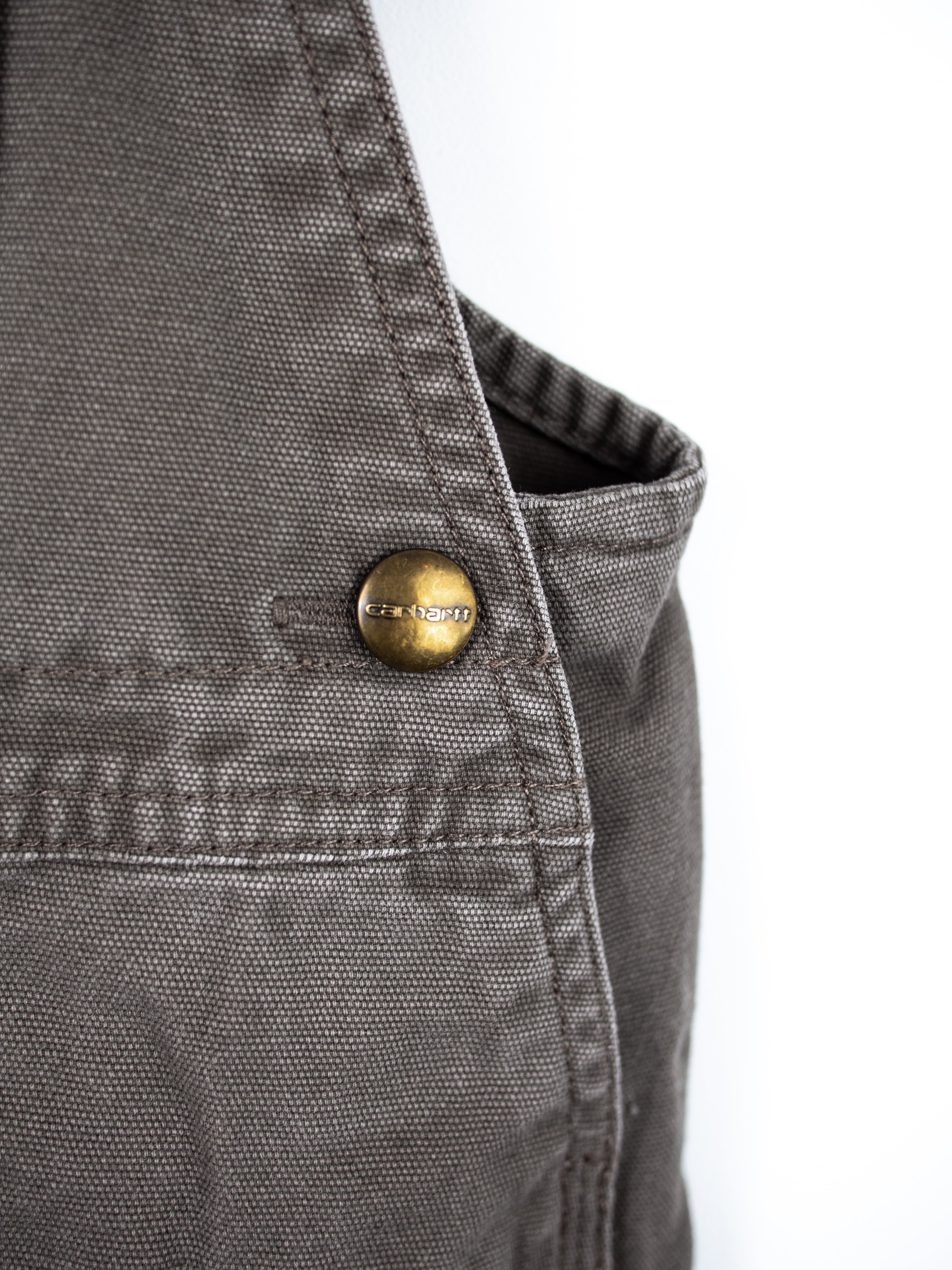 Carhartt Grey Cargo Dungaree Shorties - Age 2T