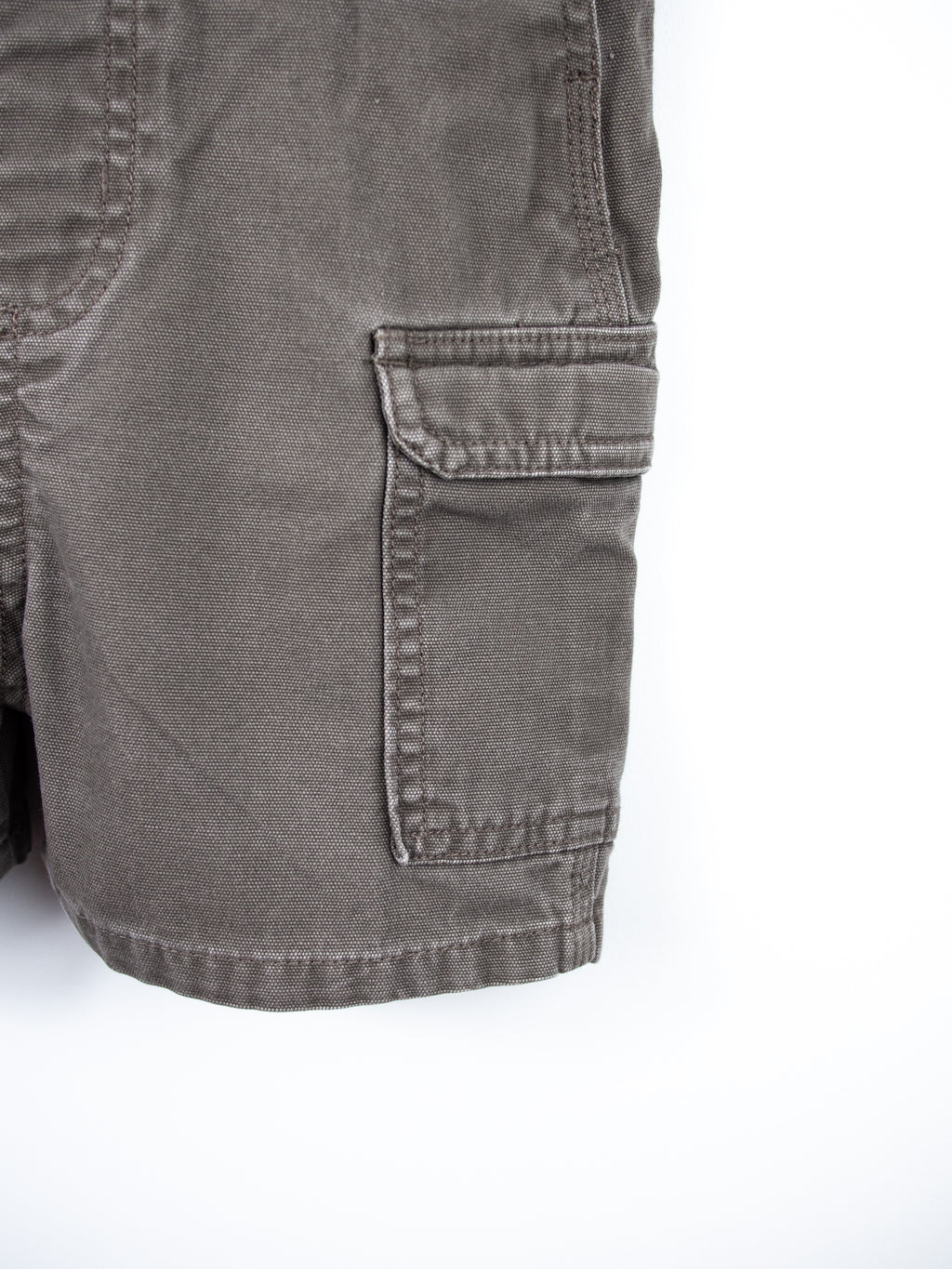 Carhartt Grey Cargo Dungaree Shorties - Age 2T