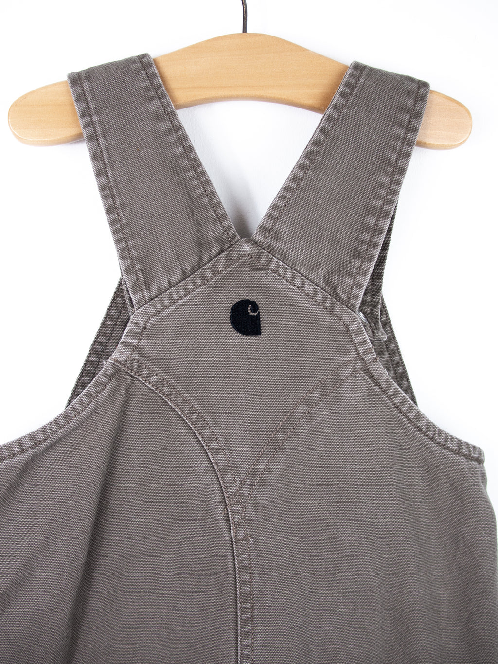 Carhartt Grey Cargo Dungaree Shorties - Age 2T