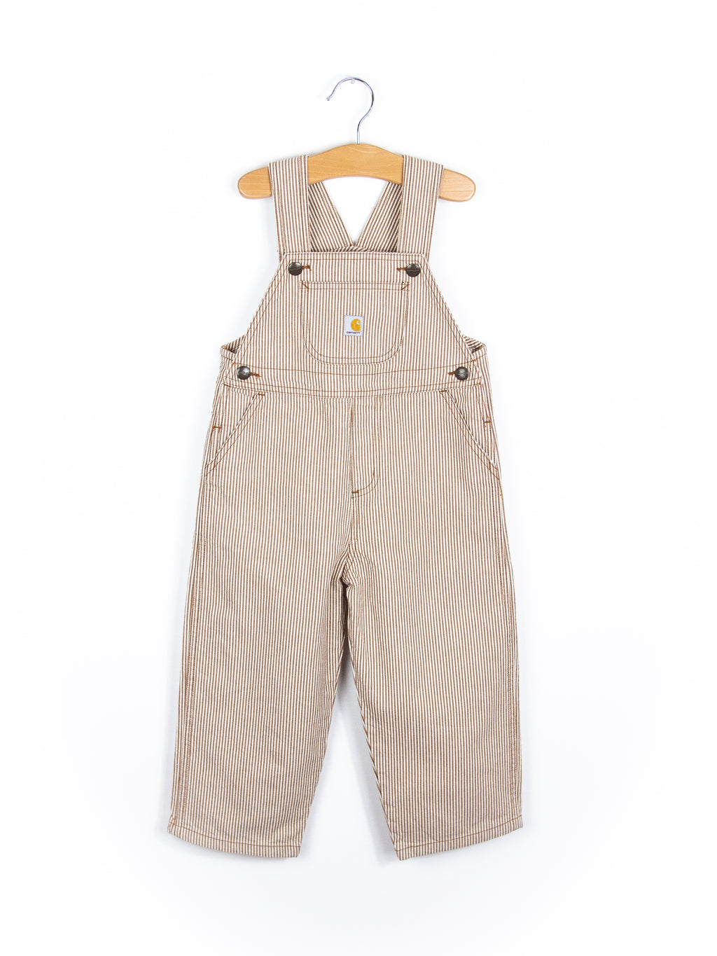 Carhartt Rare Brown Hickory Stripe Dungarees