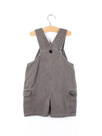 Carhartt Grey Cargo Dungaree Shorties - Age 2T