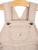 Carhartt Rare Brown Hickory Stripe Dungarees