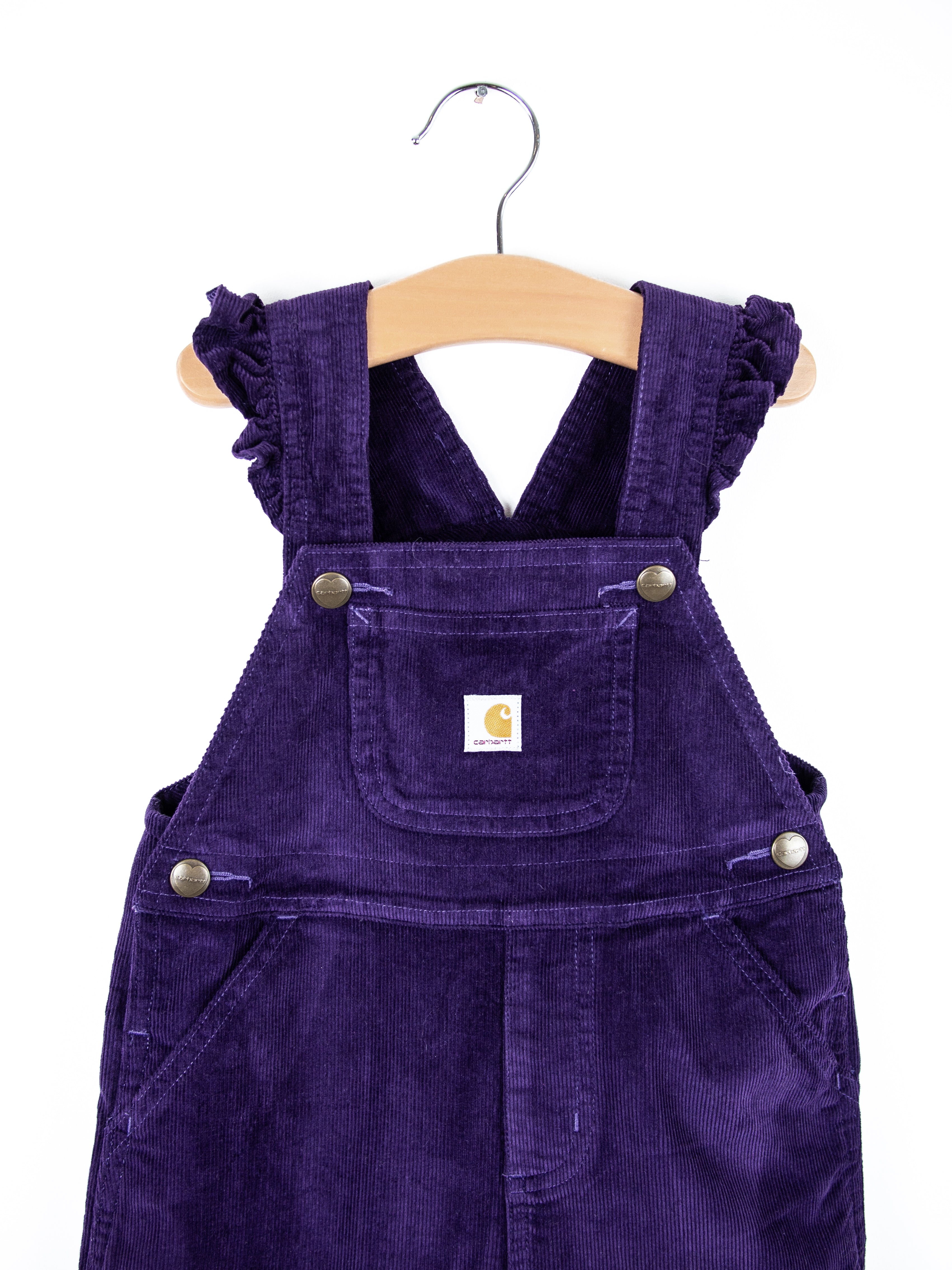 Carhartt Purple Cord Dungarees - Age 2T