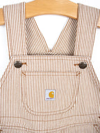 Carhartt Rare Brown Hickory Stripe Dungarees