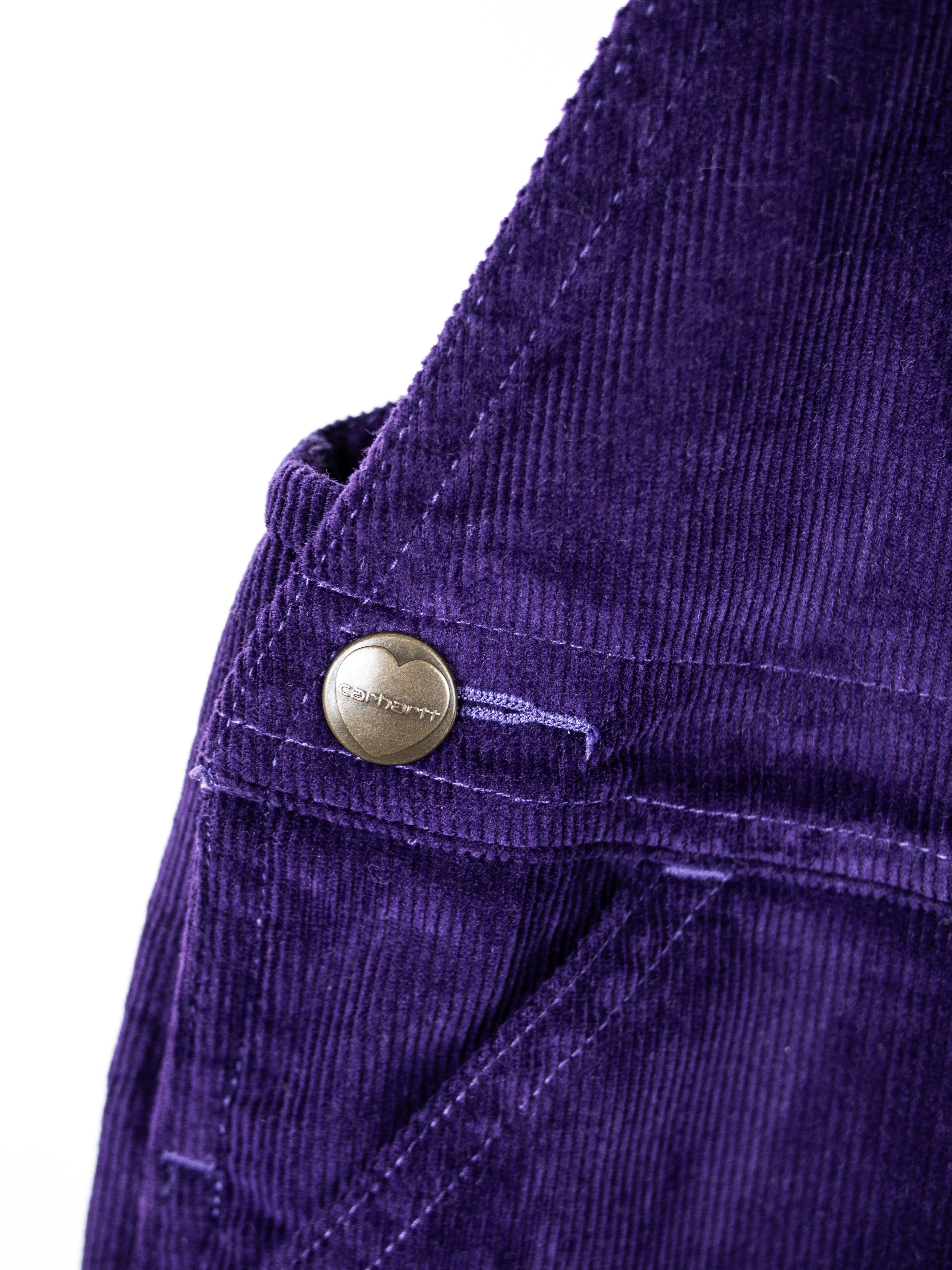 Carhartt Purple Cord Dungarees - Age 2T