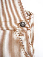 Carhartt Rare Brown Hickory Stripe Dungarees