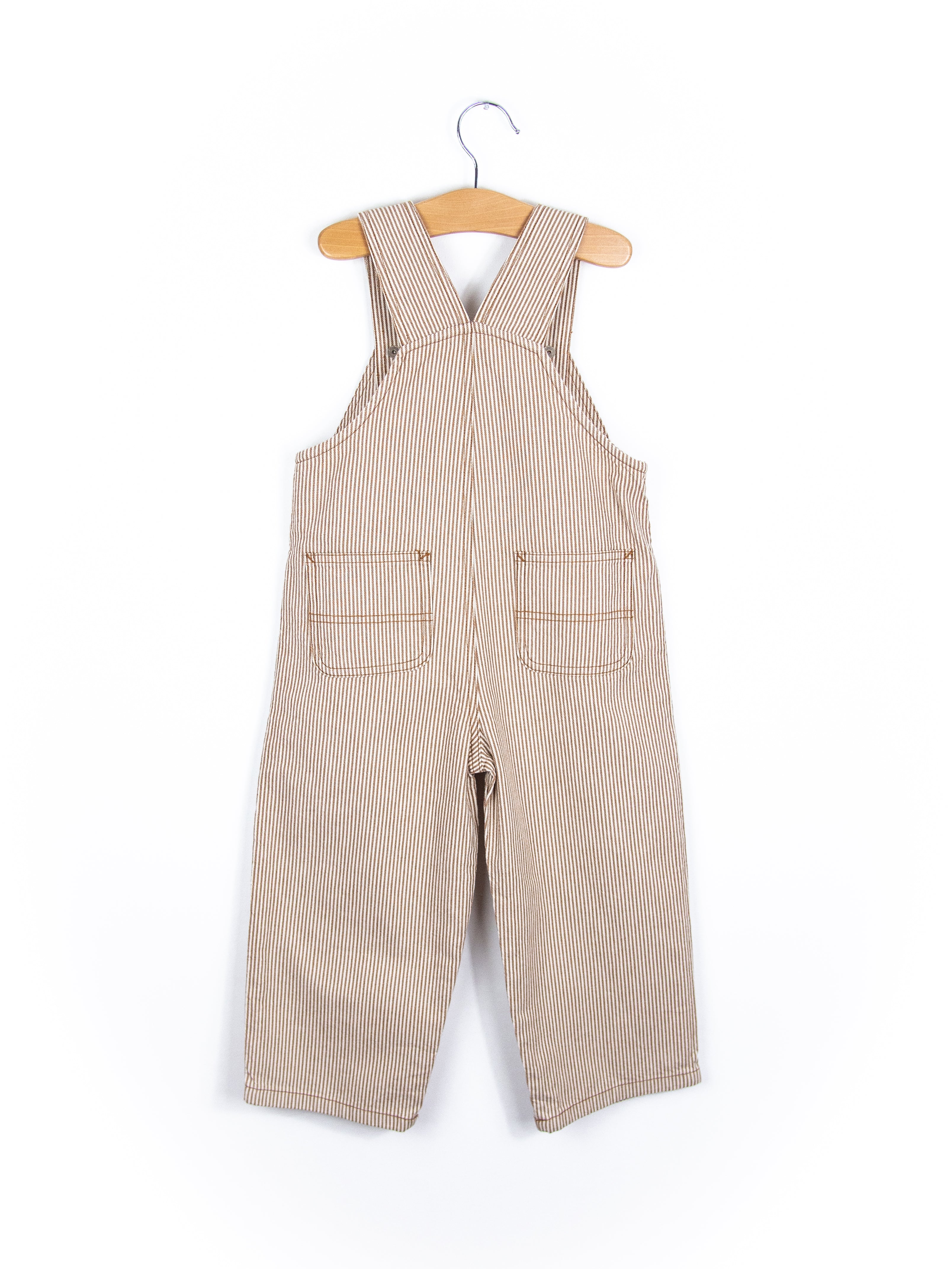 Carhartt Rare Brown Hickory Stripe Dungarees