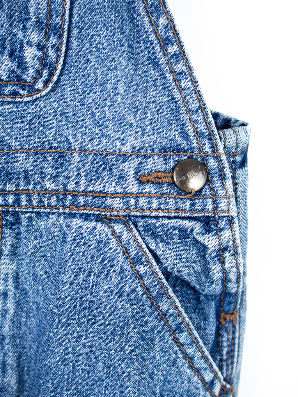Carhartt Sanforized Denim Dungarees - Age 2T