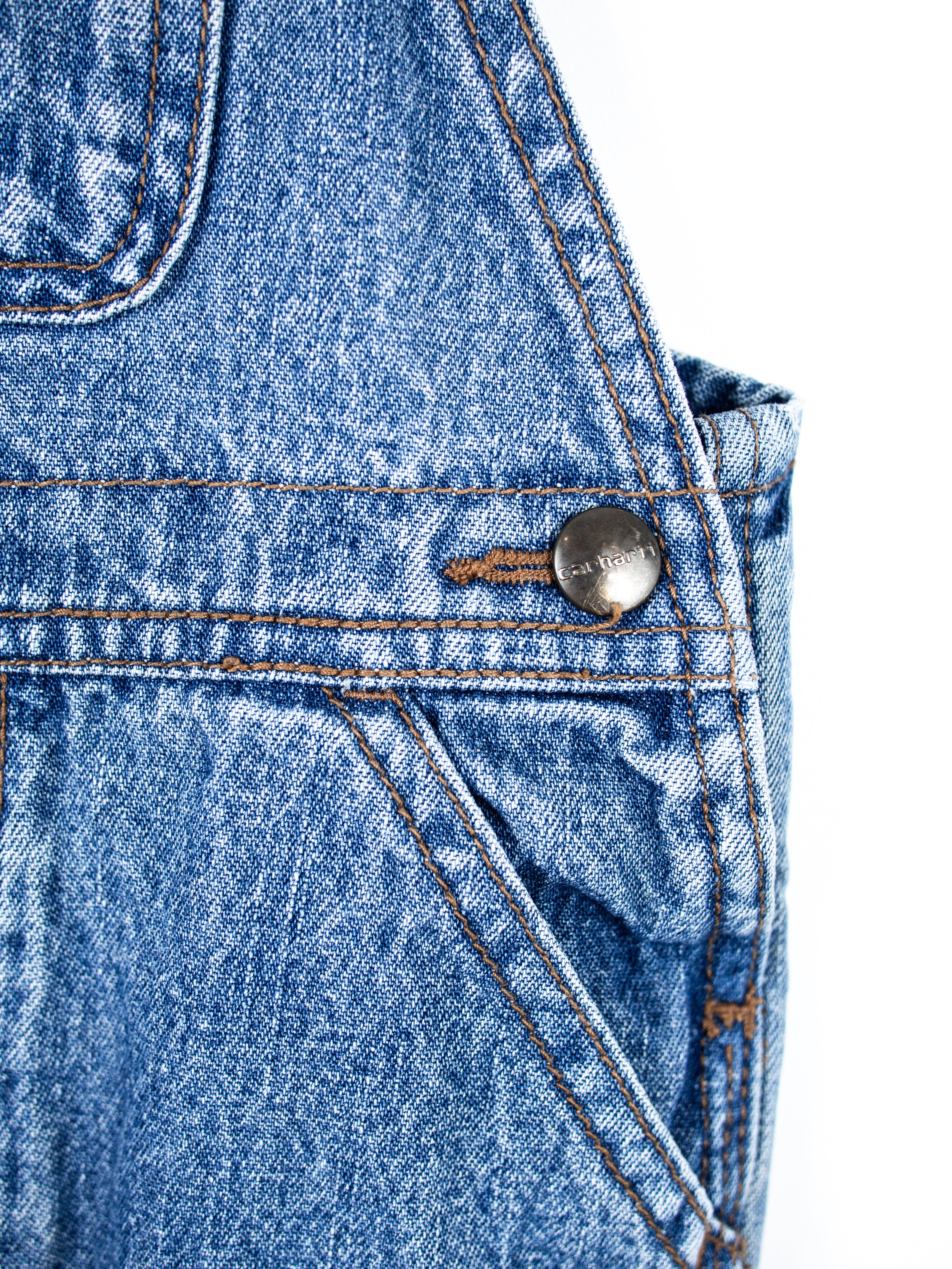Carhartt Sanforized Denim Dungarees - Age 2T
